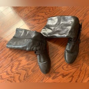 Nine West Leather High Boot Size 7